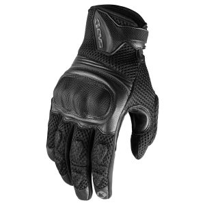 INBIKE Breathable Mesh Half Finger Motorcycle Gloves Hard Knuckle Wear Resistant with TPR Padded Palm Cushioning Black Large 