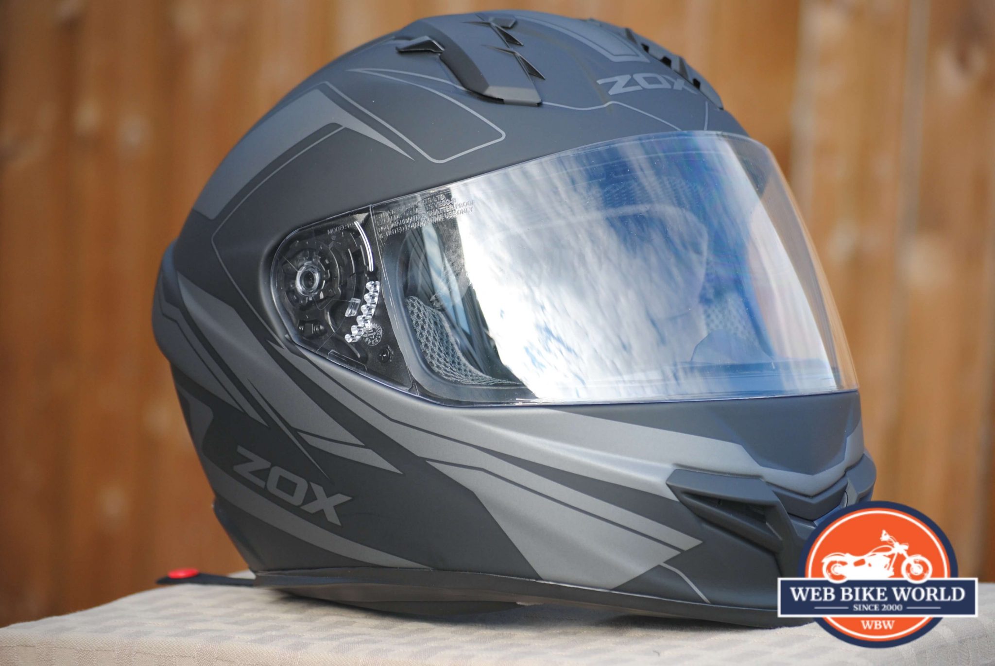 ZOX Blitz Solid Street Full Face Helmet L Matte Black 88-34204 