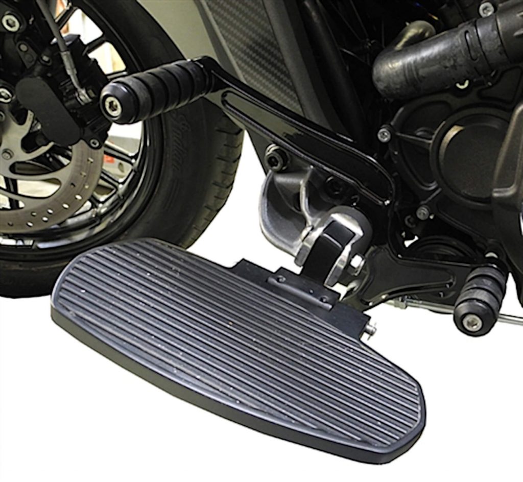 Motorcycle toe/heel shift lever