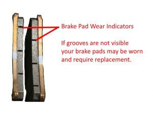 Brake pad wear indicators BestBeginnerMotorcycles