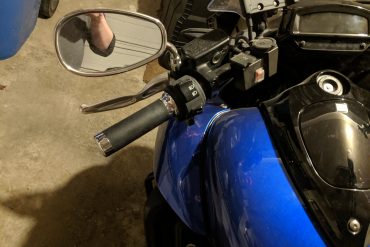 Motorcycle brakes (clutch side)