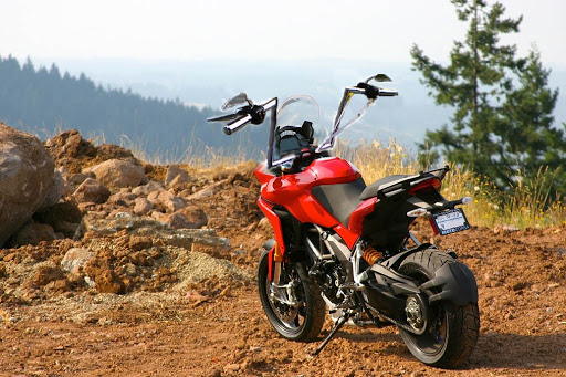 Motorcycle handlebar riser mod