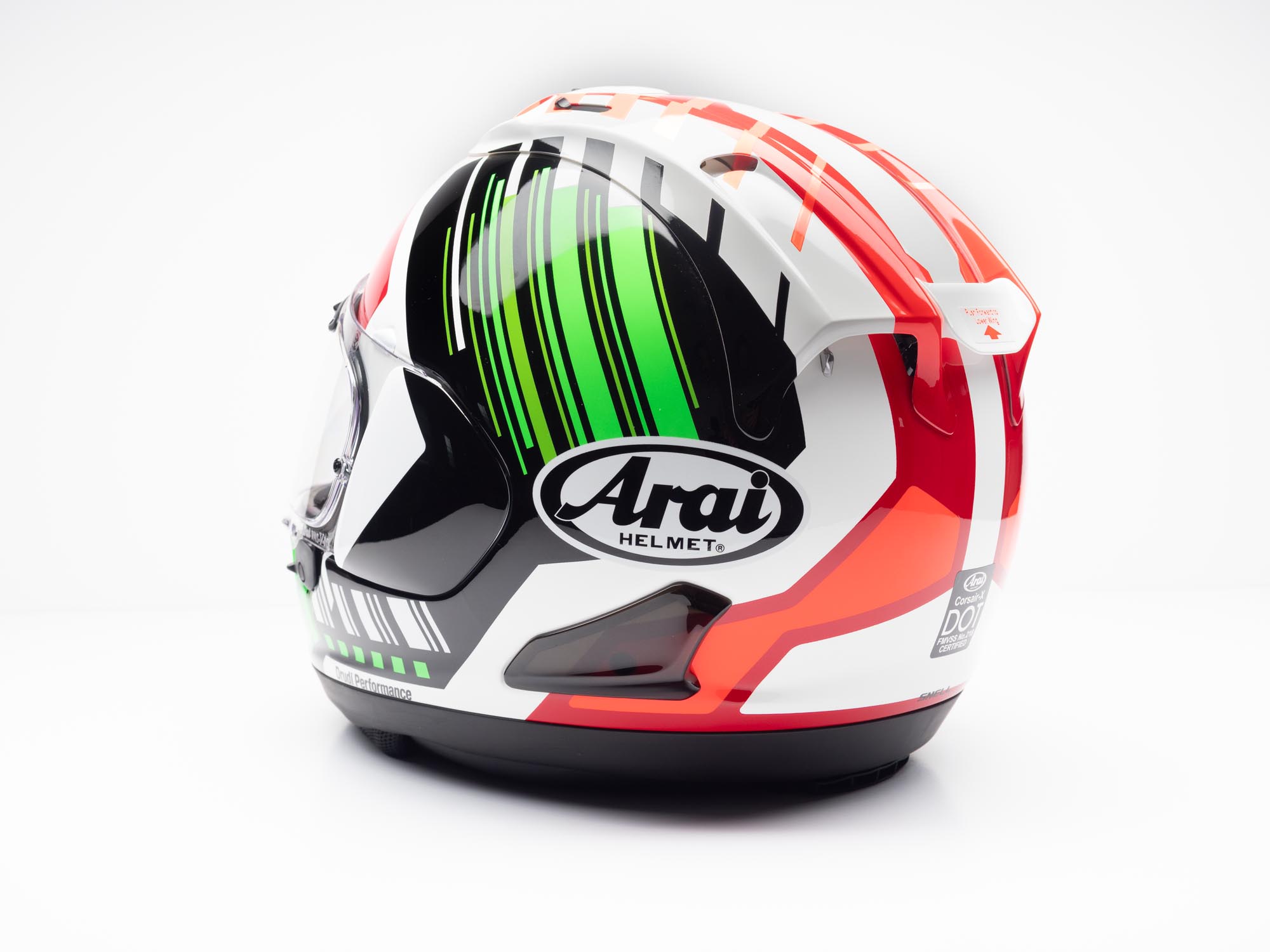 Arai Corsair-X Helmet rear view