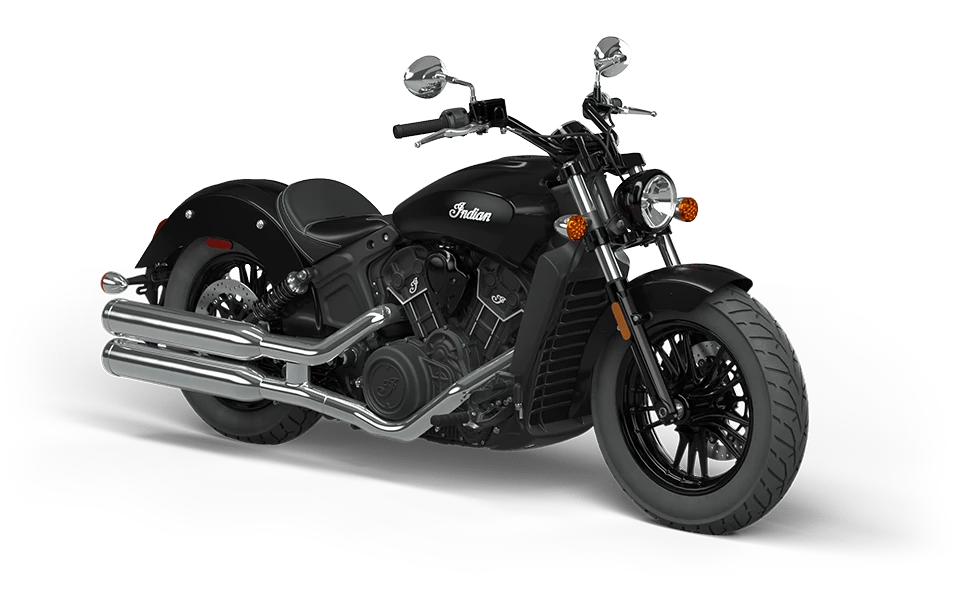 Indian Scout Sixty on a white background