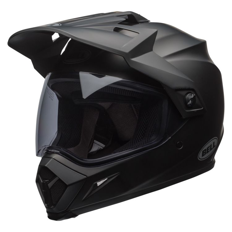 MT Synchrony Dual Sport Motorcycle Helmet Matt Black Bike Crash Lid On Off Road
