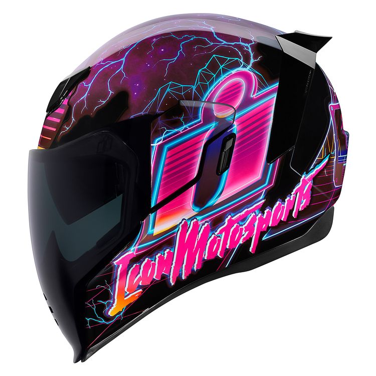 ICON Airflite Synthwave Full Face Motorcycle Helmet