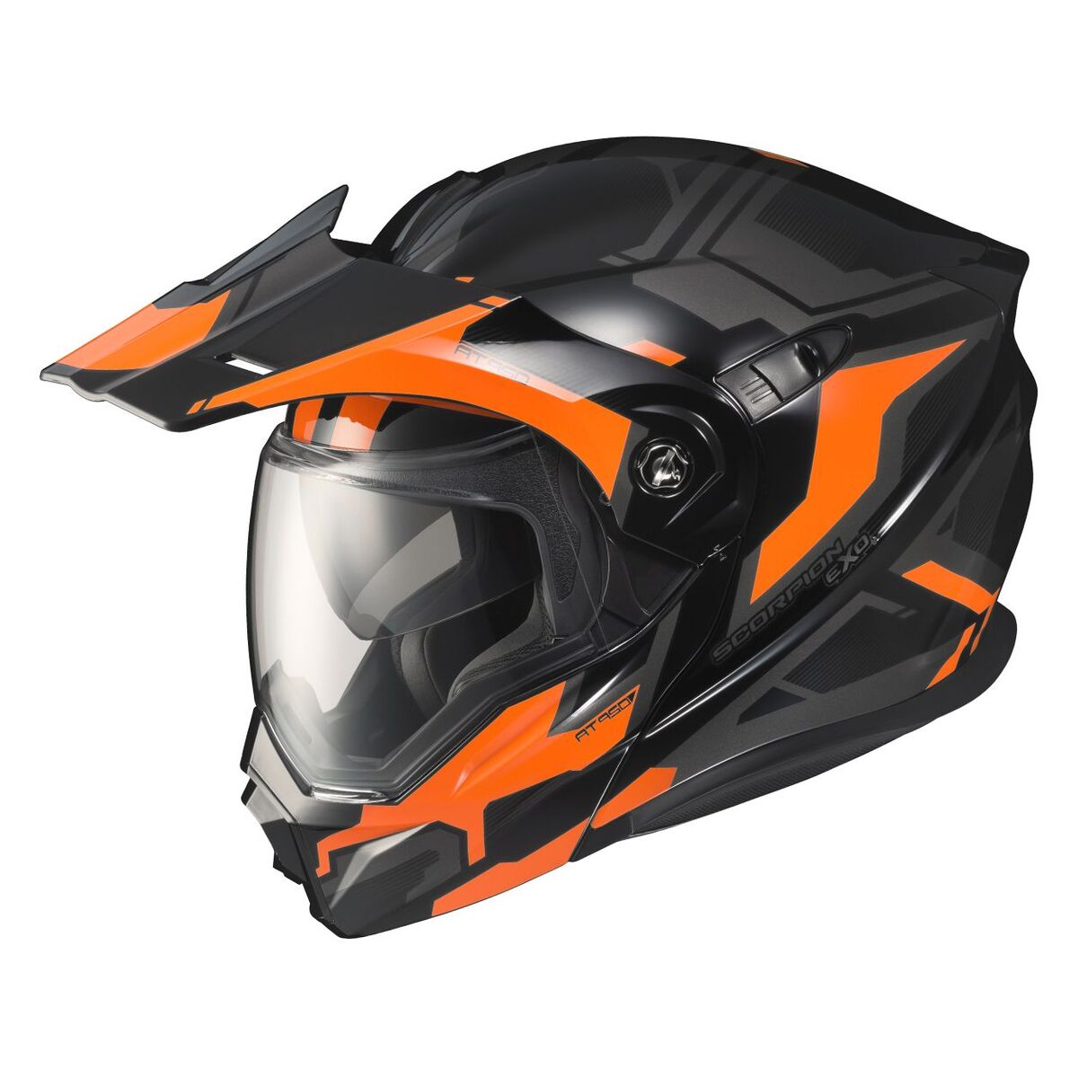 Scorpion EXO-AT950 Ellwood Helmet in Orange
