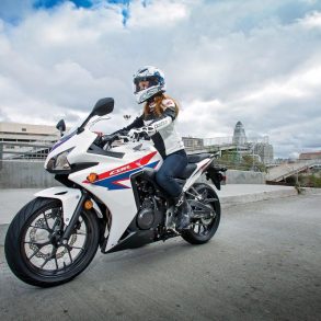 2013 Honda CBR500R - White - Hero