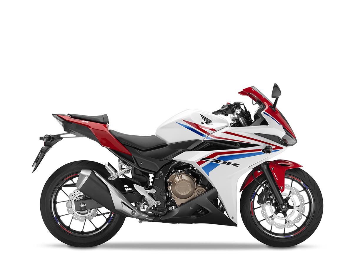 2016 Honda CBR500R - White - Right Side