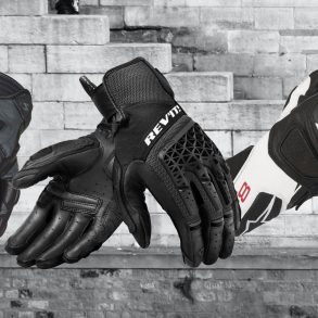 Collage of motorcycle gloves for buyers guide for beginners