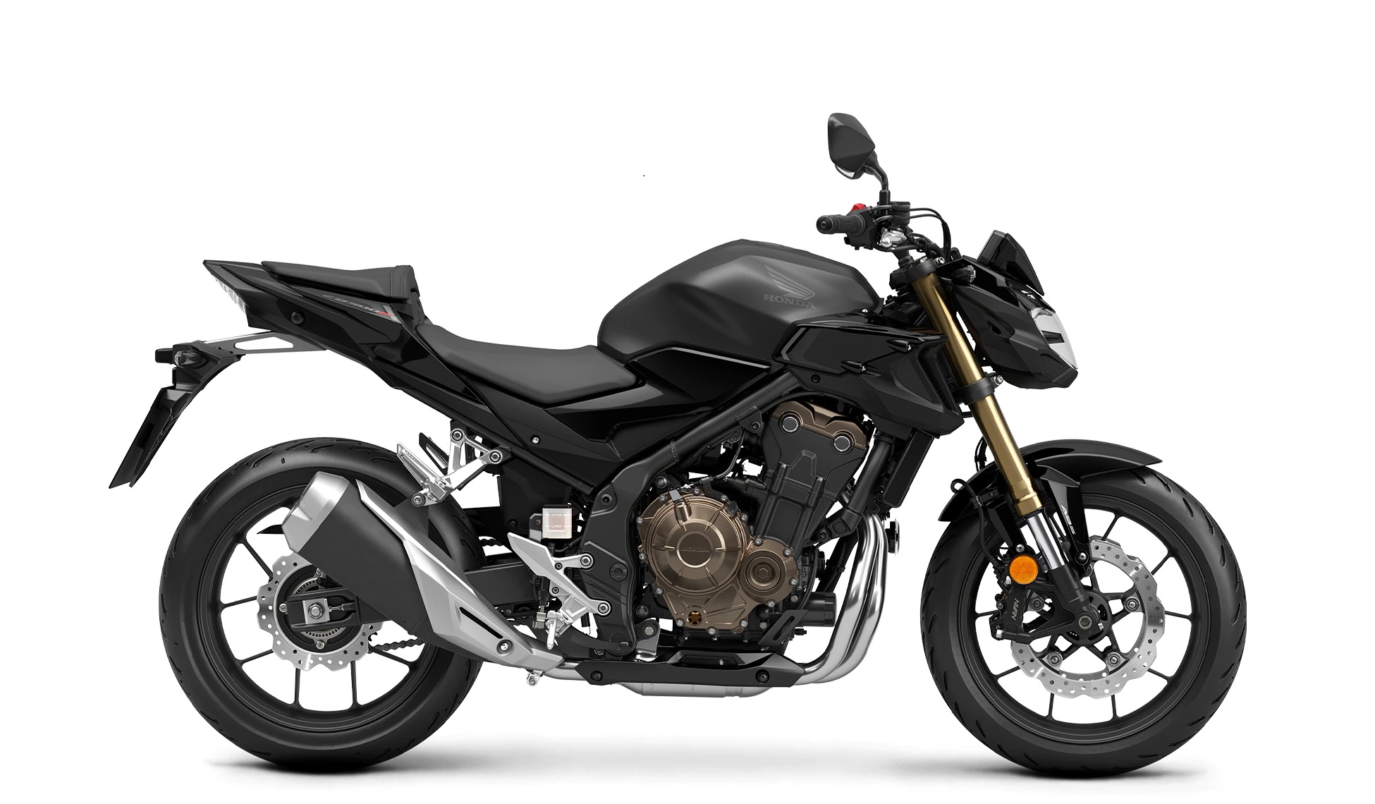 2022 Honda CB500F ABS in Matte Gray Metallic