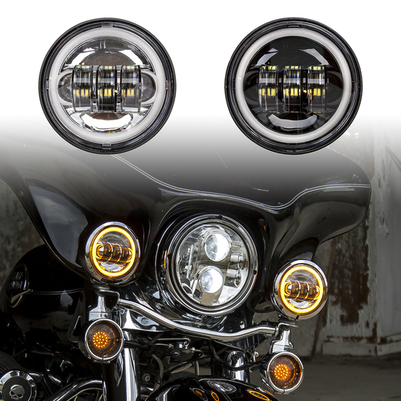 Aftermarket Motorcycle LED Passing Lights Kit by XKGlow