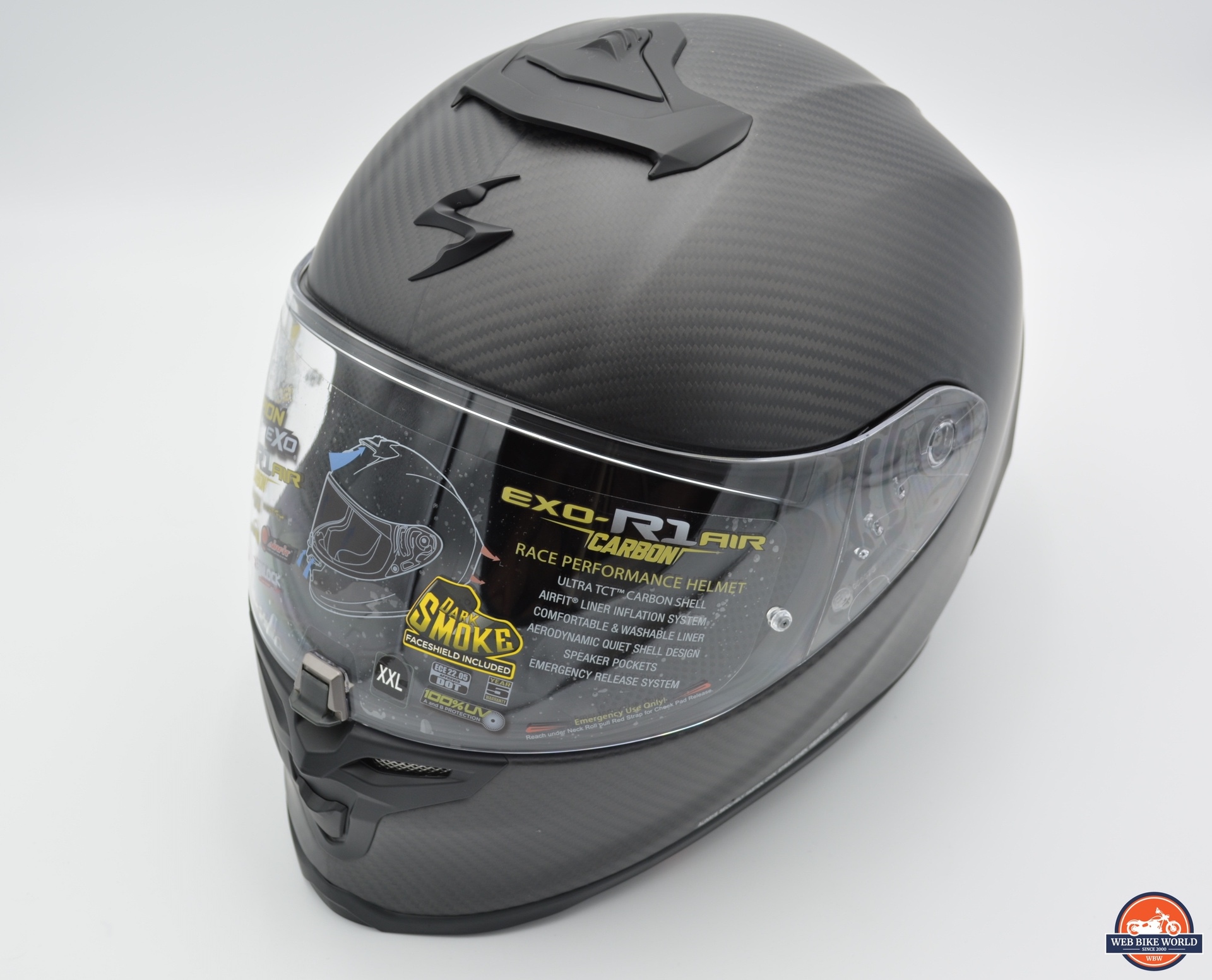 Scorpion EXO-R1 Air Carbon helmet