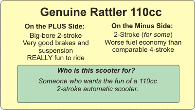 Genuine Rattler 110 Summary