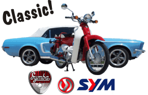 Symba scooter classic design