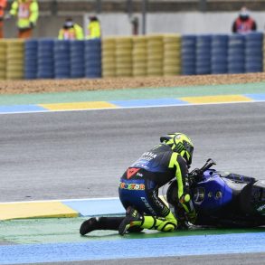 Valentino Rossi after 2020 French GP crash