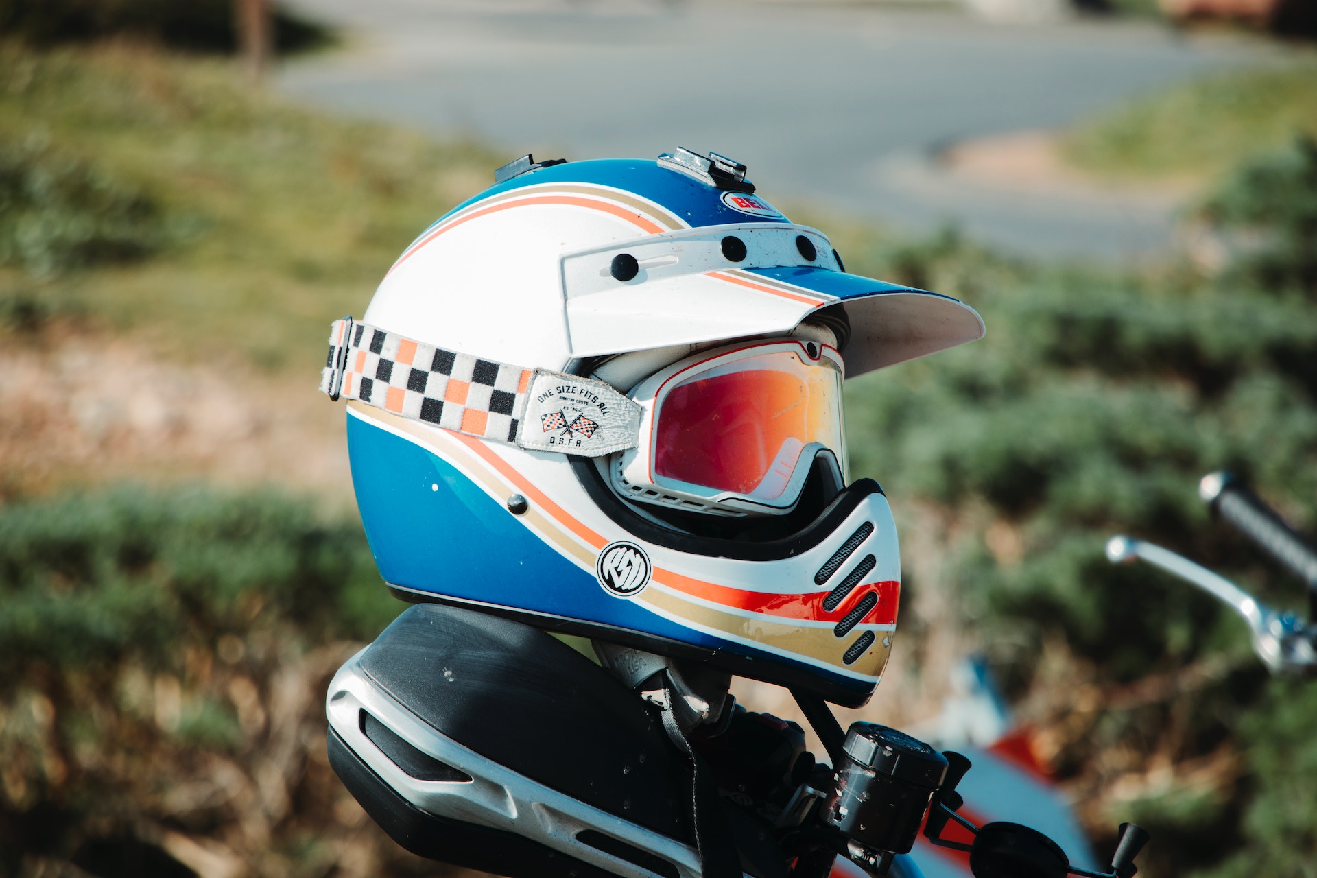 offroad motorcycle helmet